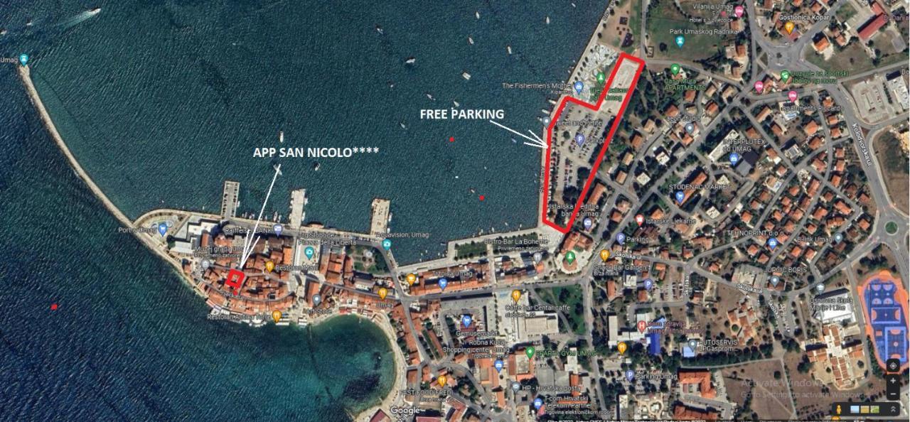 San Nicolo Apartman Umag Kültér fotó